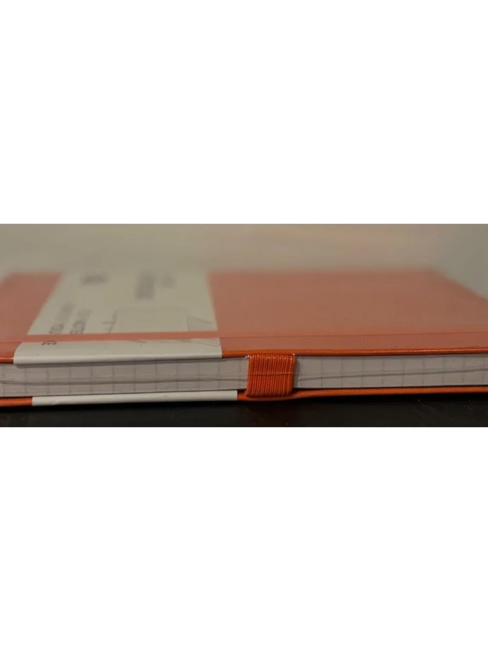 Premium Classic Executive Hardcover Notebook Line-Ruled Pages Orange